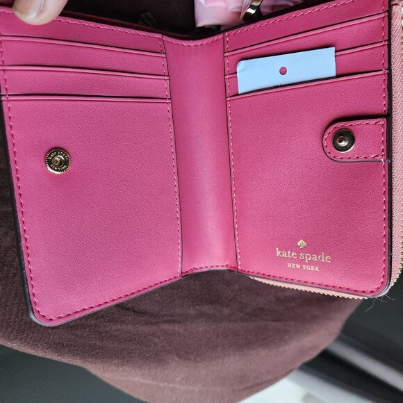 Kate Spade Terracotta Top Handle Satchel and wallet 6 pc set NWT - Picture 6 of 9